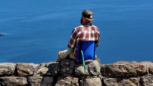 Crazy Creek’s Original Chair is more of a backrest than a proper chair, but it’s small and light enough to attach to a backpack.